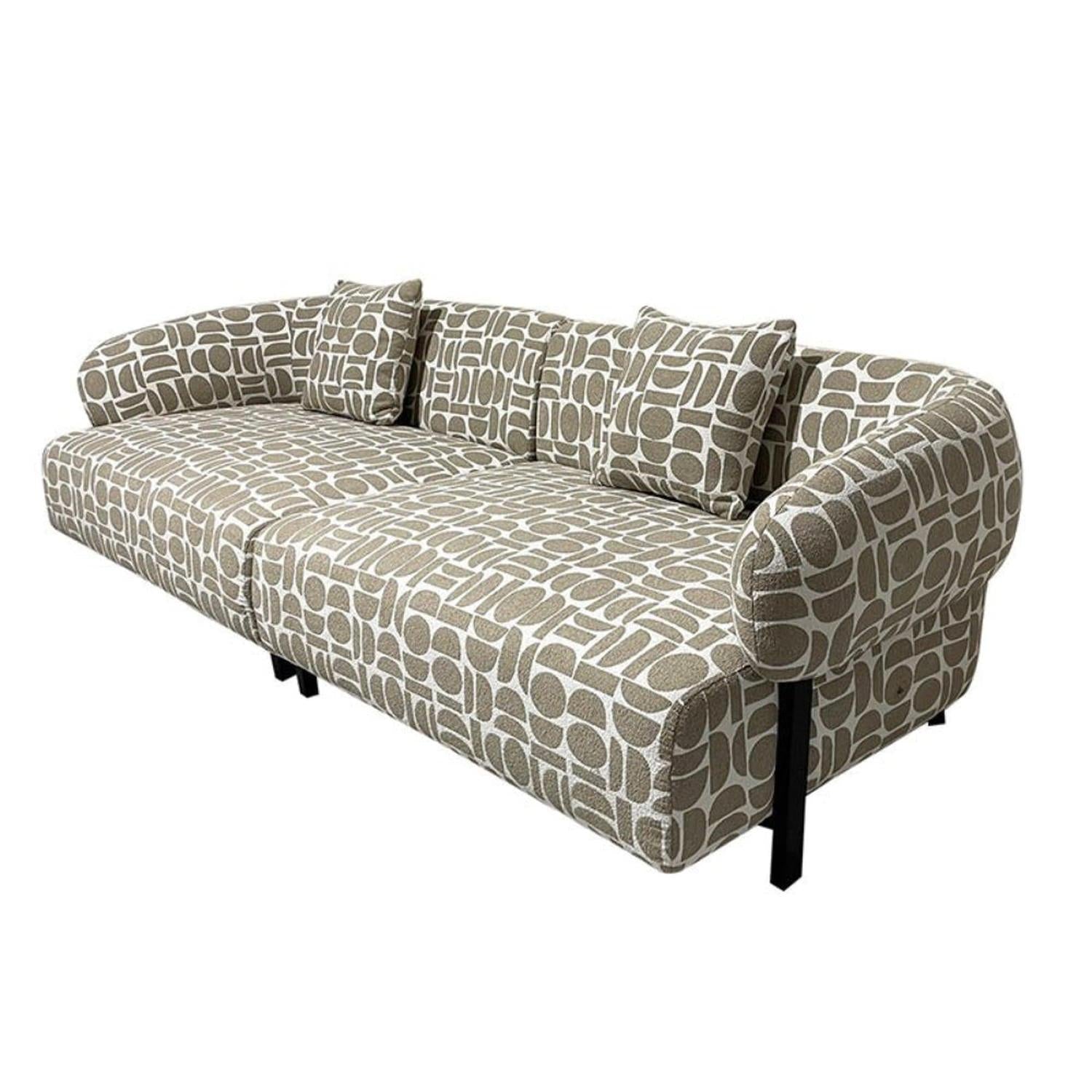 3-Sitzer Sofa Kathmandu - Grau & Beige-3-Sitzer Sofa-Pole to Pole-le canapé