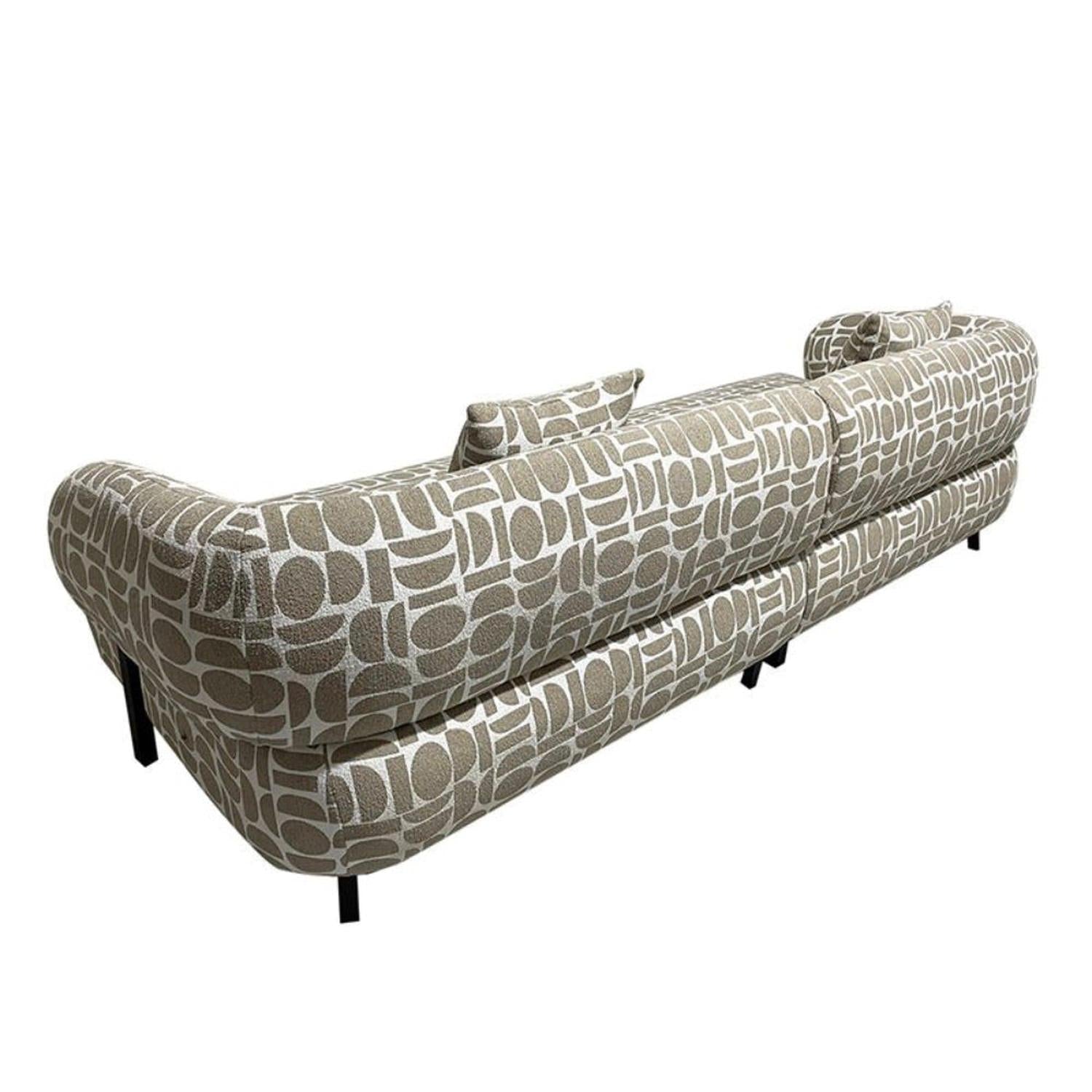 3-Sitzer Sofa Kathmandu - Grau & Beige-3-Sitzer Sofa-Pole to Pole-le canapé