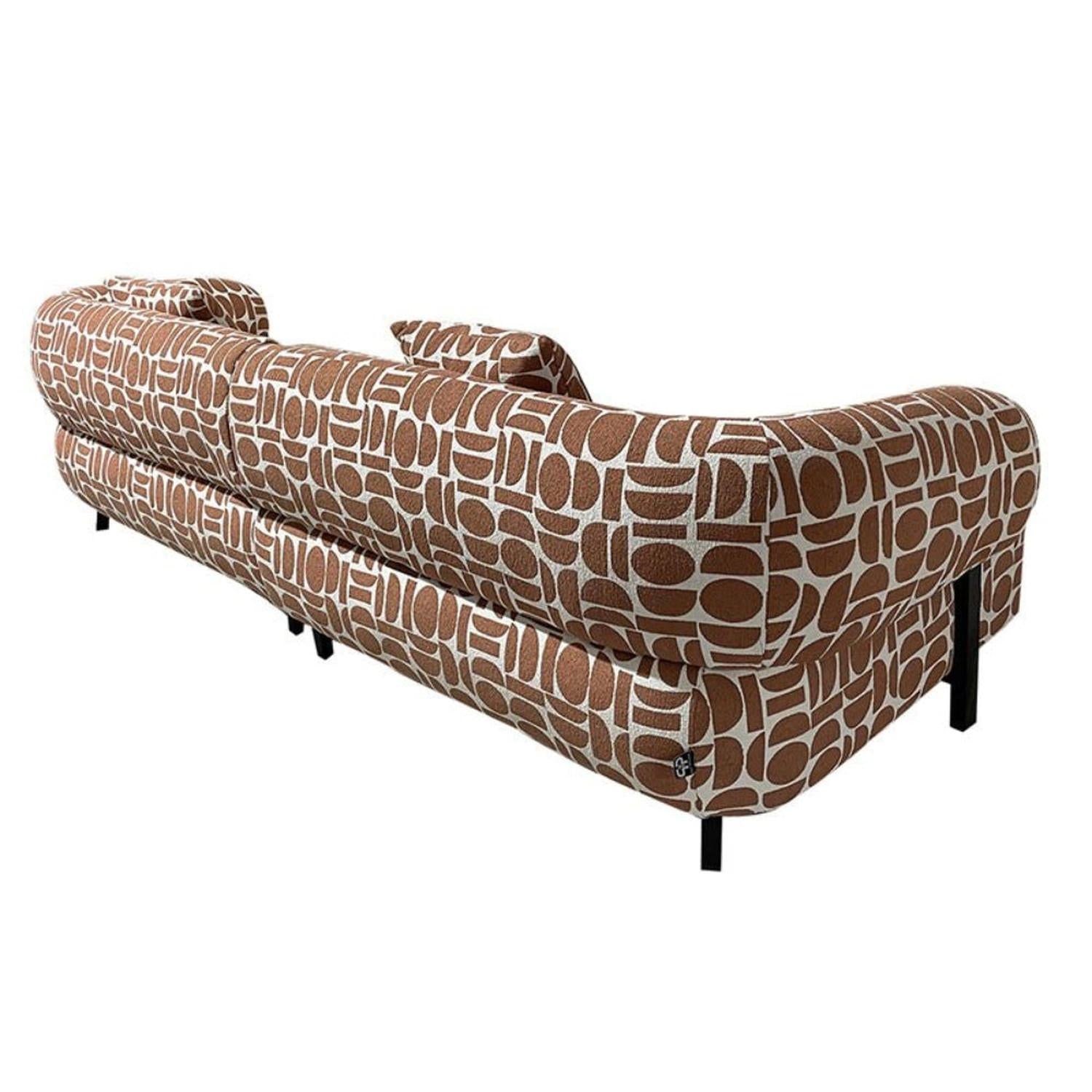 3-Sitzer Sofa Kathmandu - Terrakotta-3-Sitzer Sofa-Pole to Pole-le canapé