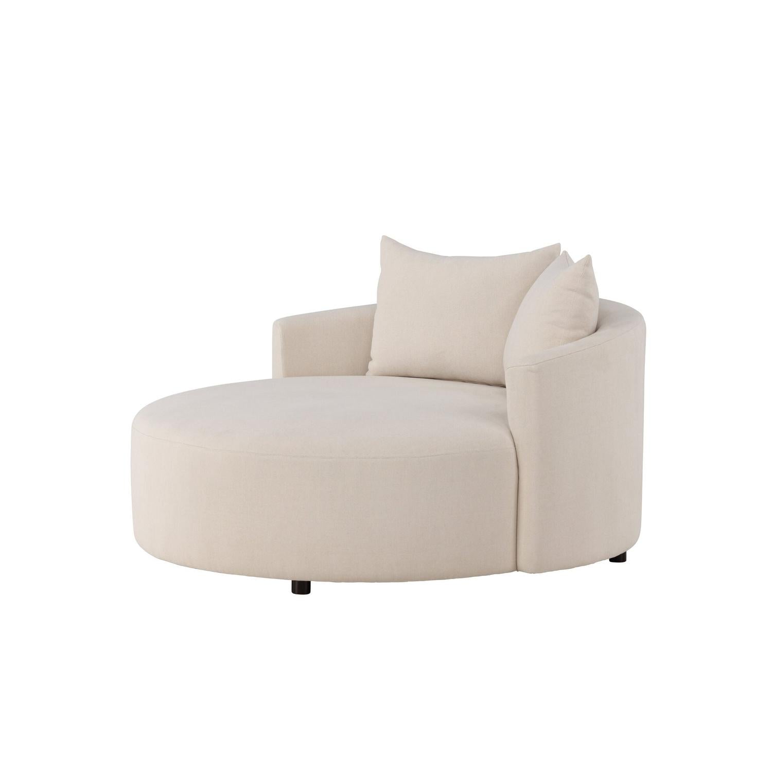 3-Sitzer Sofa Kelso 150cm aus Leinen - Beige-3-Sitzer Sofas-Venture Home-le canapé