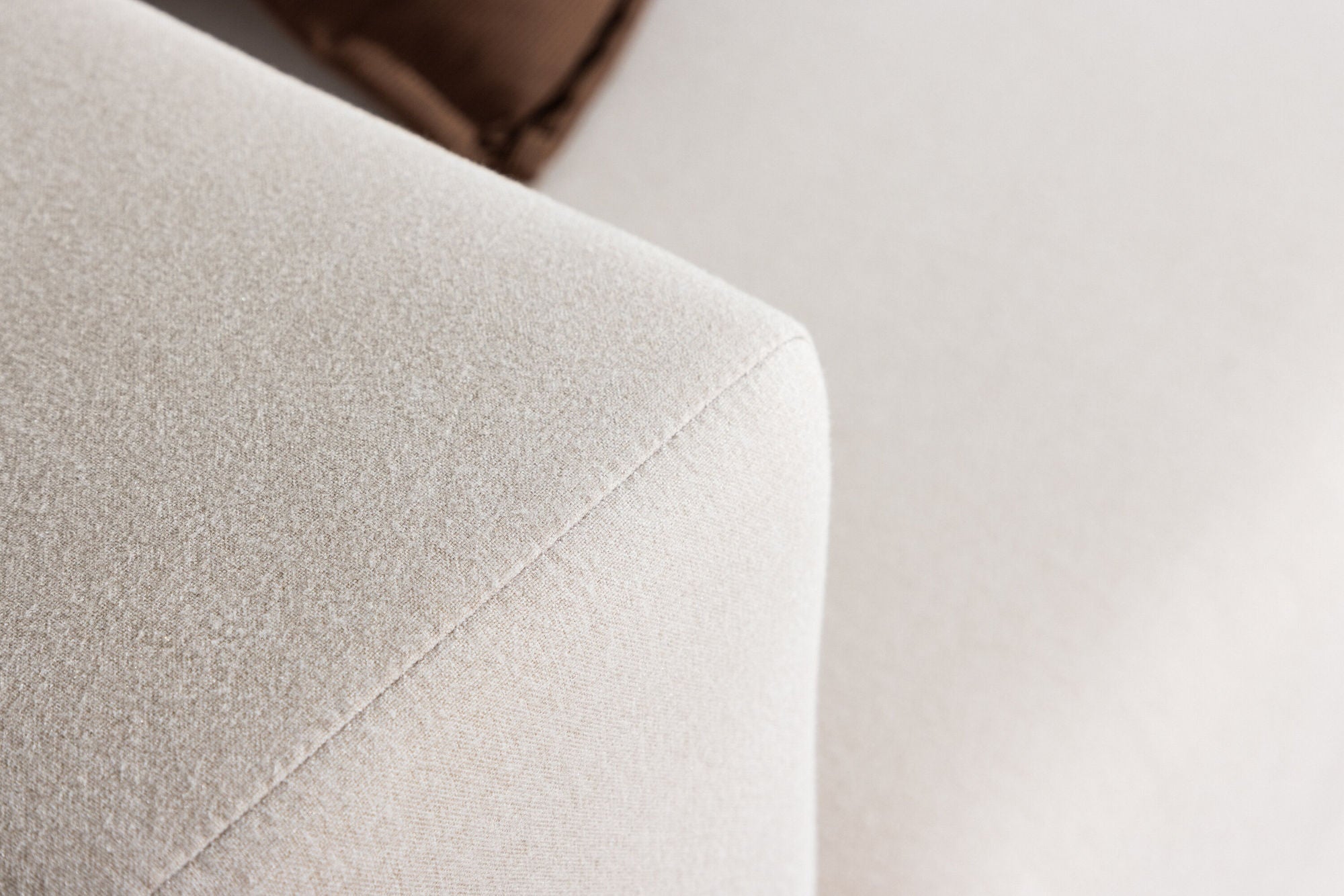 3-Sitzer Sofa Lumi aus Leinen - Weiß-3-Sitzer Sofa-Venture Home-le canapé