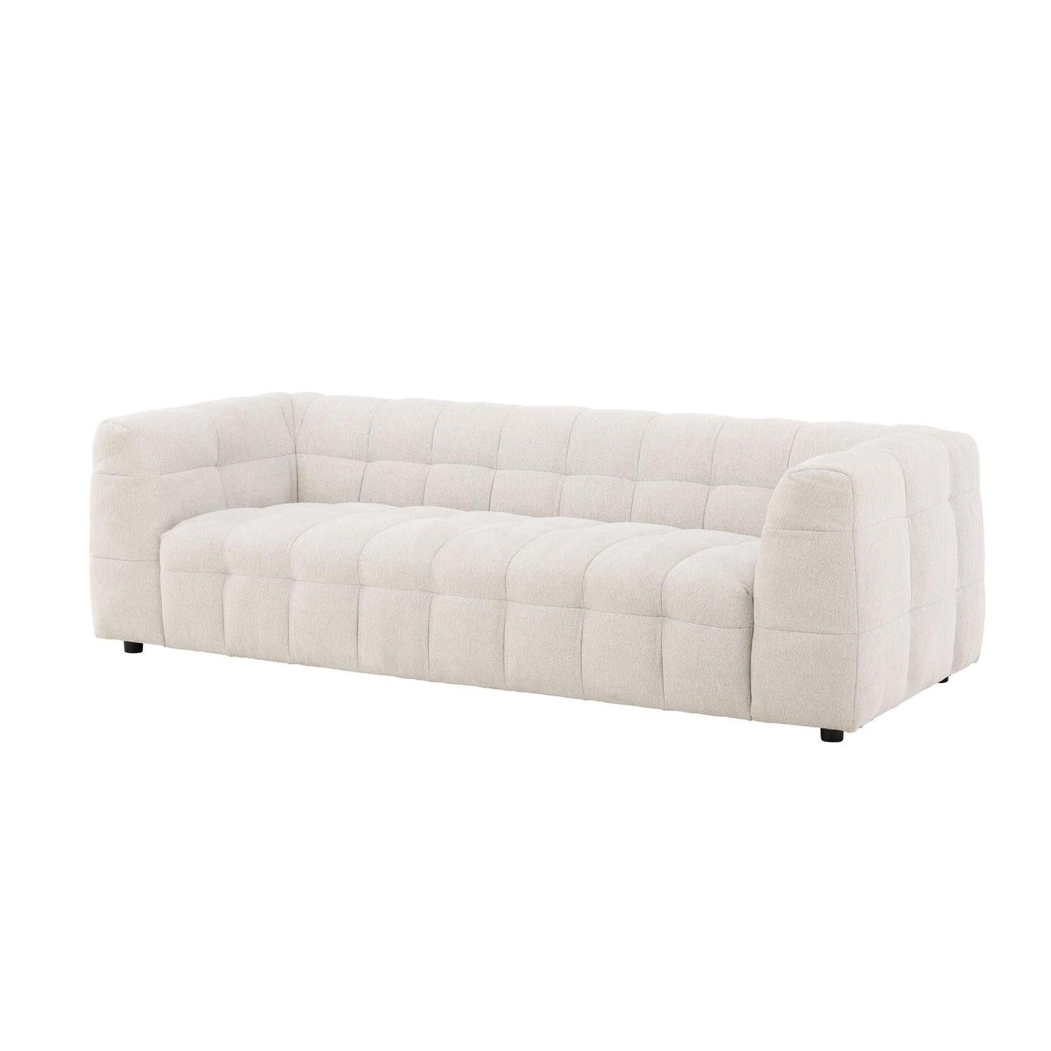 3-Sitzer Sofa Malou - Beige-3-Sitzer Sofas-Venture Home-le canapé
