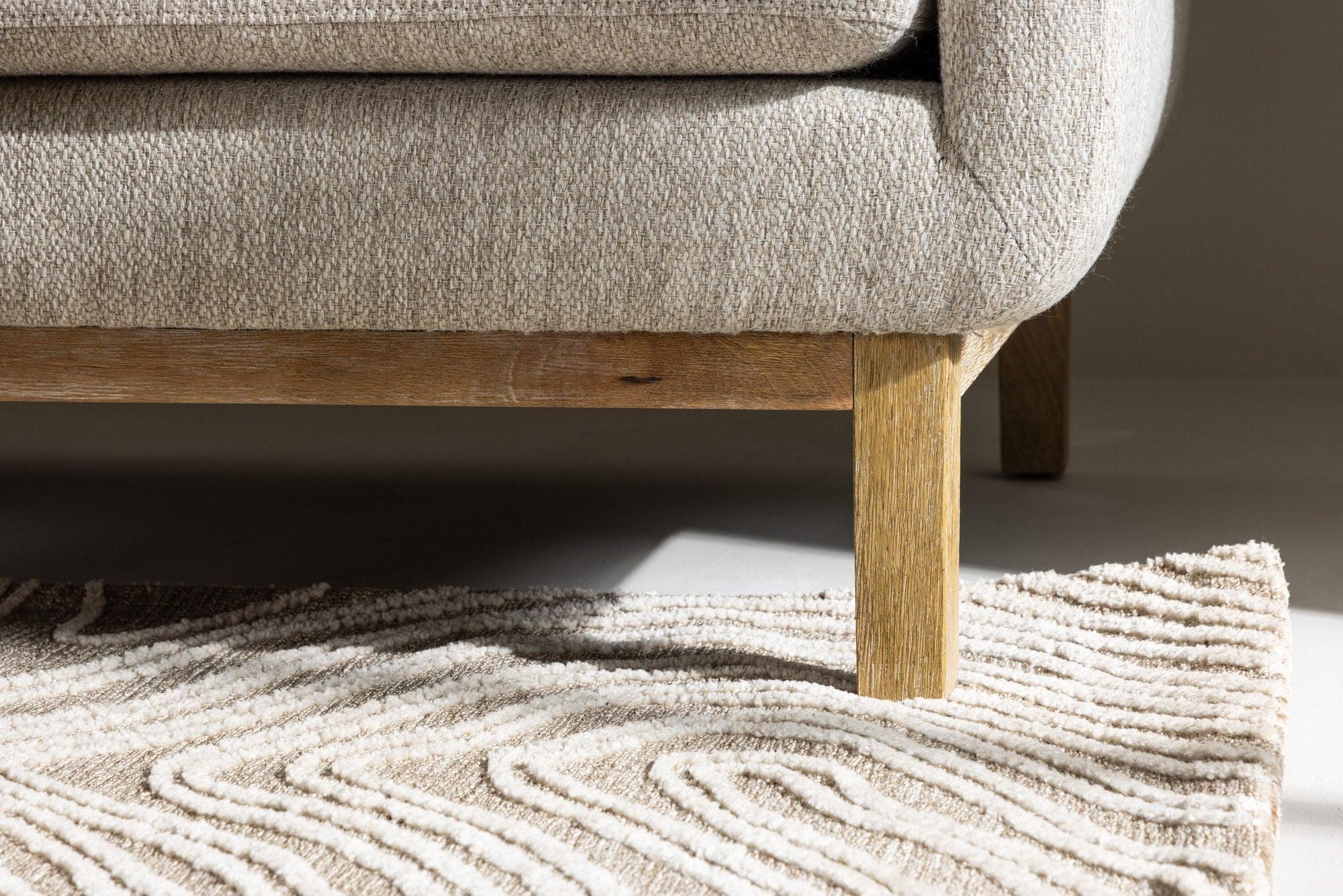3-Sitzer Sofa Olympos - Beige-3-Sitzer Sofas-Venture Home-le canapé