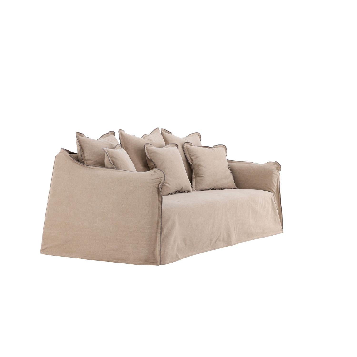 3-Sitzer Sofa Oskarshamn - Braun-3-Sitzer Sofas-Vind-le canapé