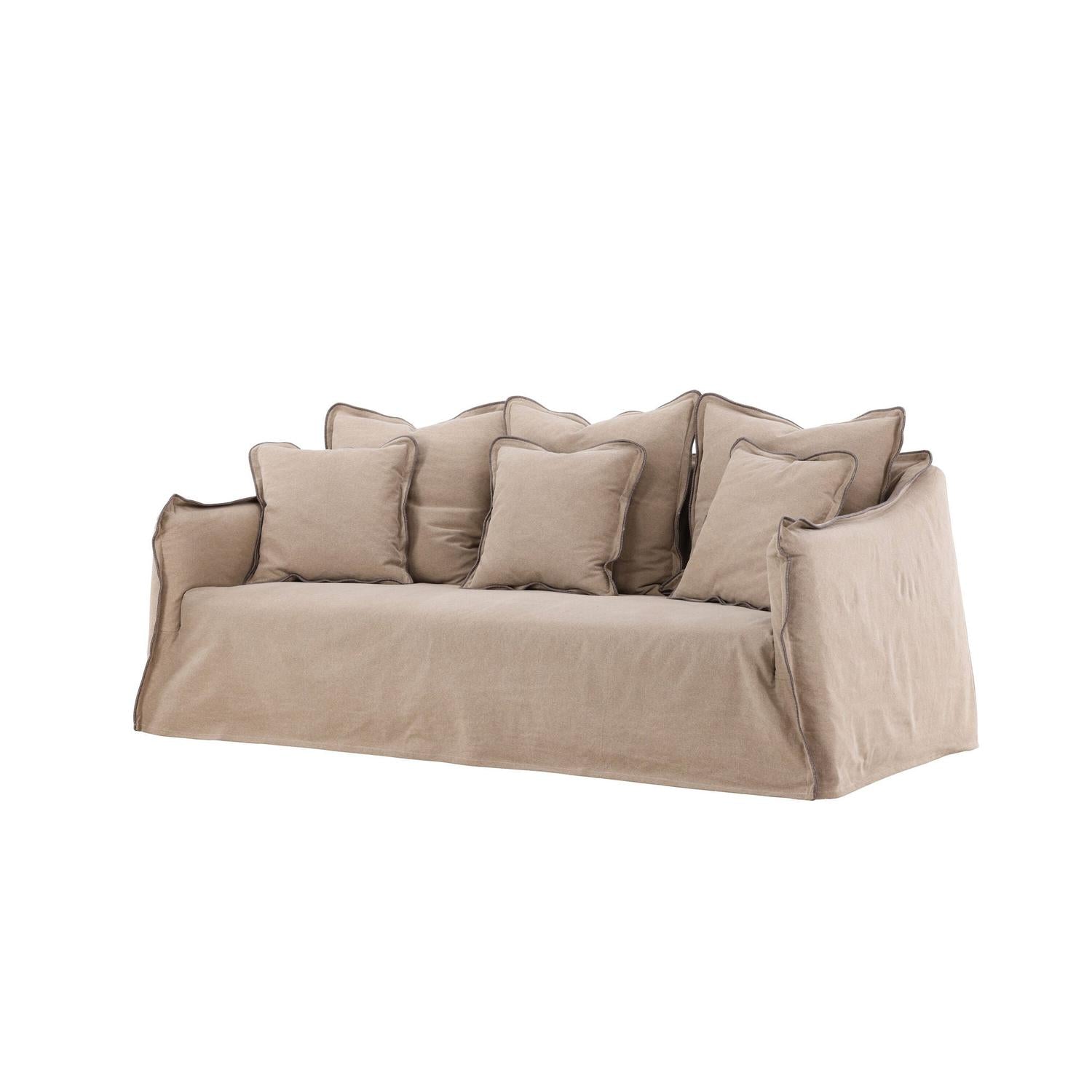 3-Sitzer Sofa Oskarshamn - Braun-3-Sitzer Sofas-Vind-le canapé