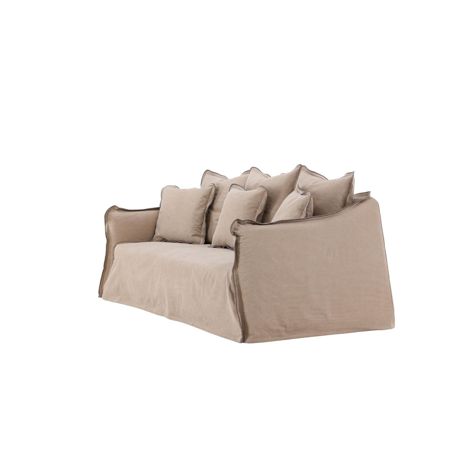 3-Sitzer Sofa Oskarshamn - Braun-3-Sitzer Sofas-Vind-le canapé