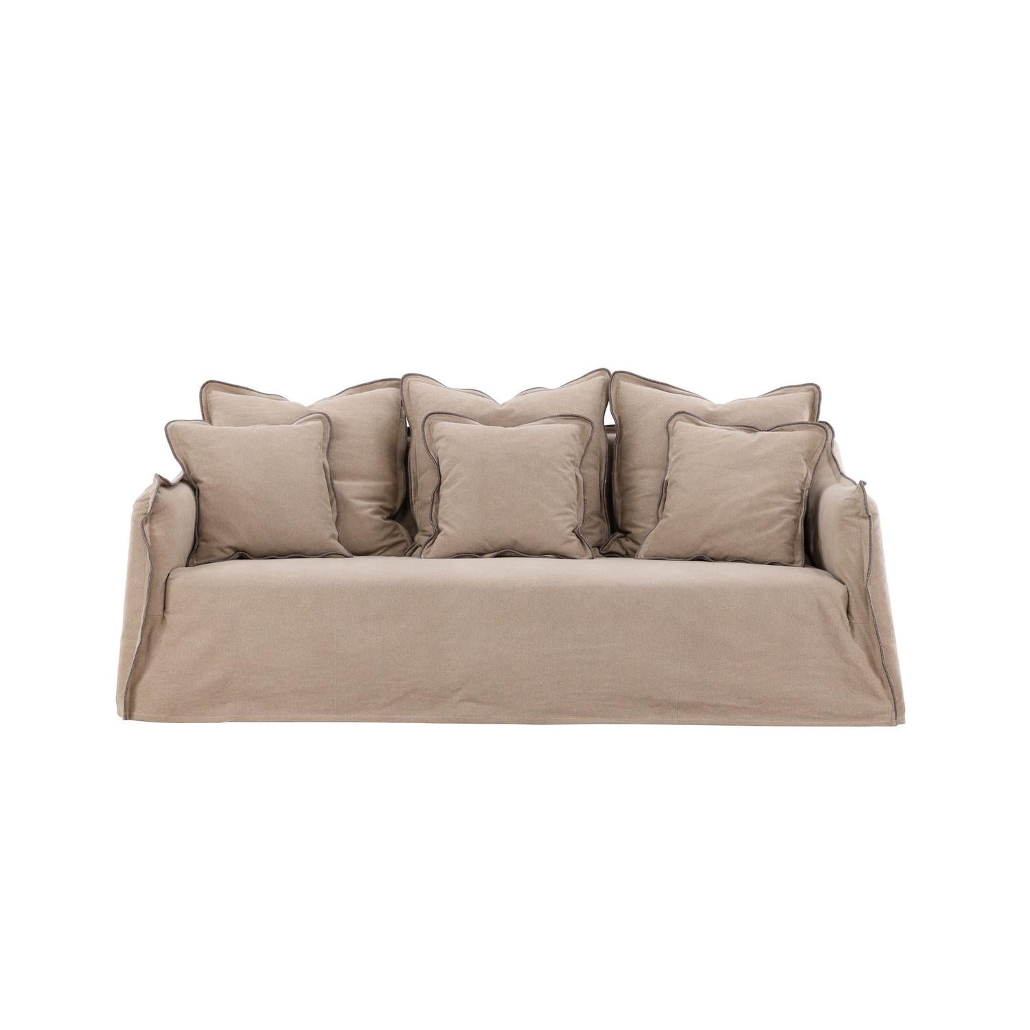 3-Sitzer Sofa Oskarshamn - Braun-3-Sitzer Sofas-Vind-le canapé
