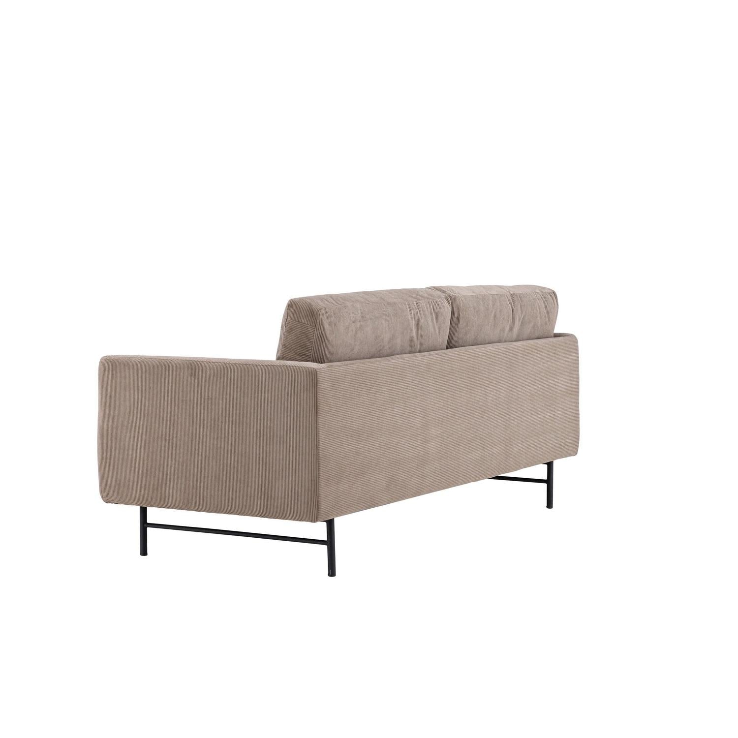 3-Sitzer Sofa Sky aus Cord - Braun-3-Sitzer Sofas-Venture Home-le canapé
