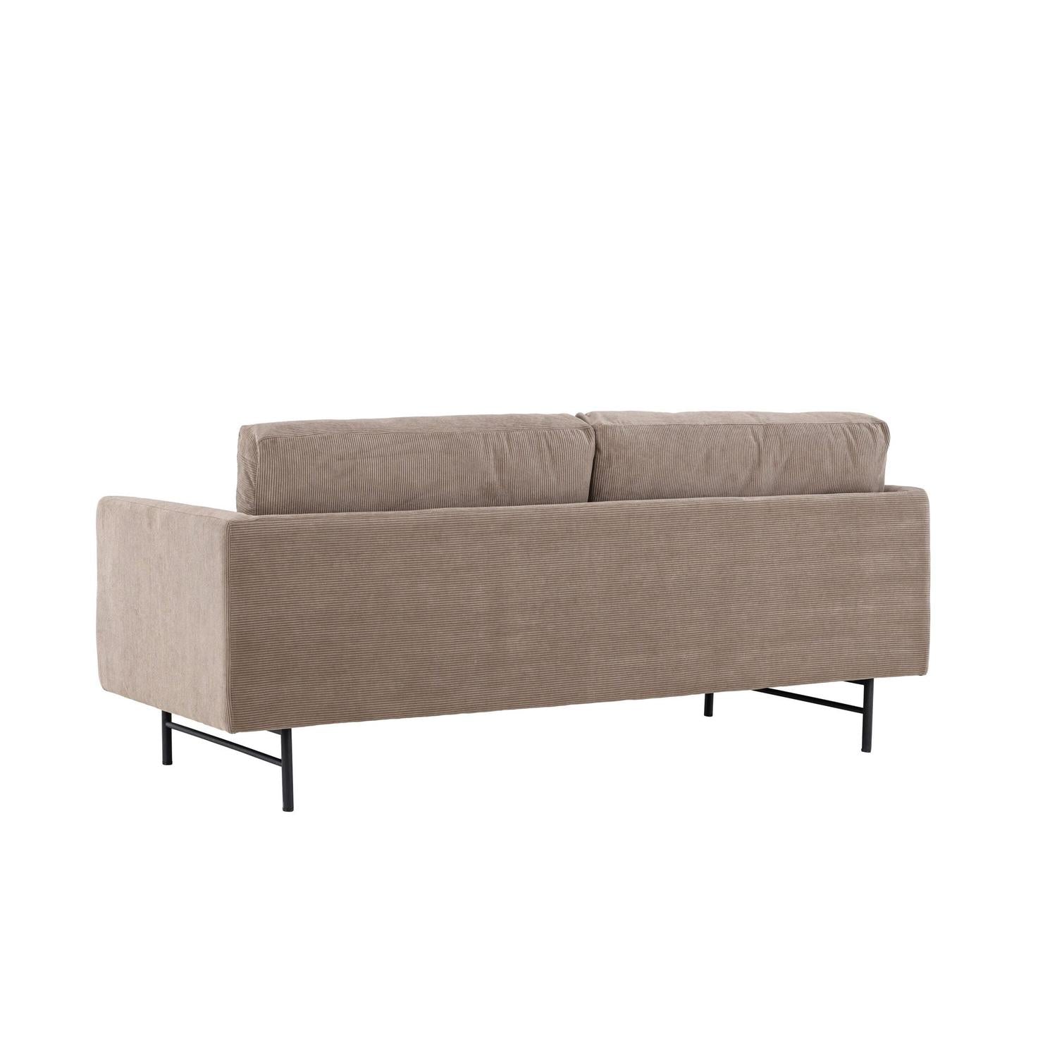 3-Sitzer Sofa Sky aus Cord - Braun-3-Sitzer Sofas-Venture Home-le canapé