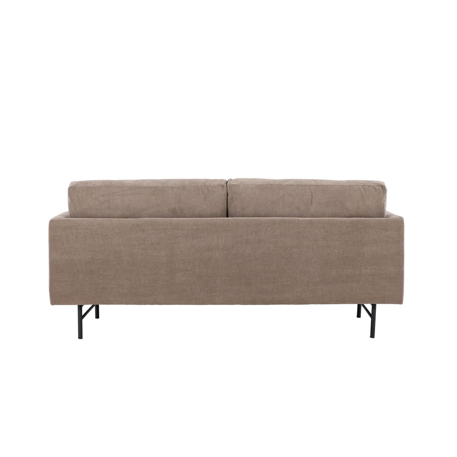 3-Sitzer Sofa Sky aus Cord - Braun-3-Sitzer Sofas-Venture Home-le canapé