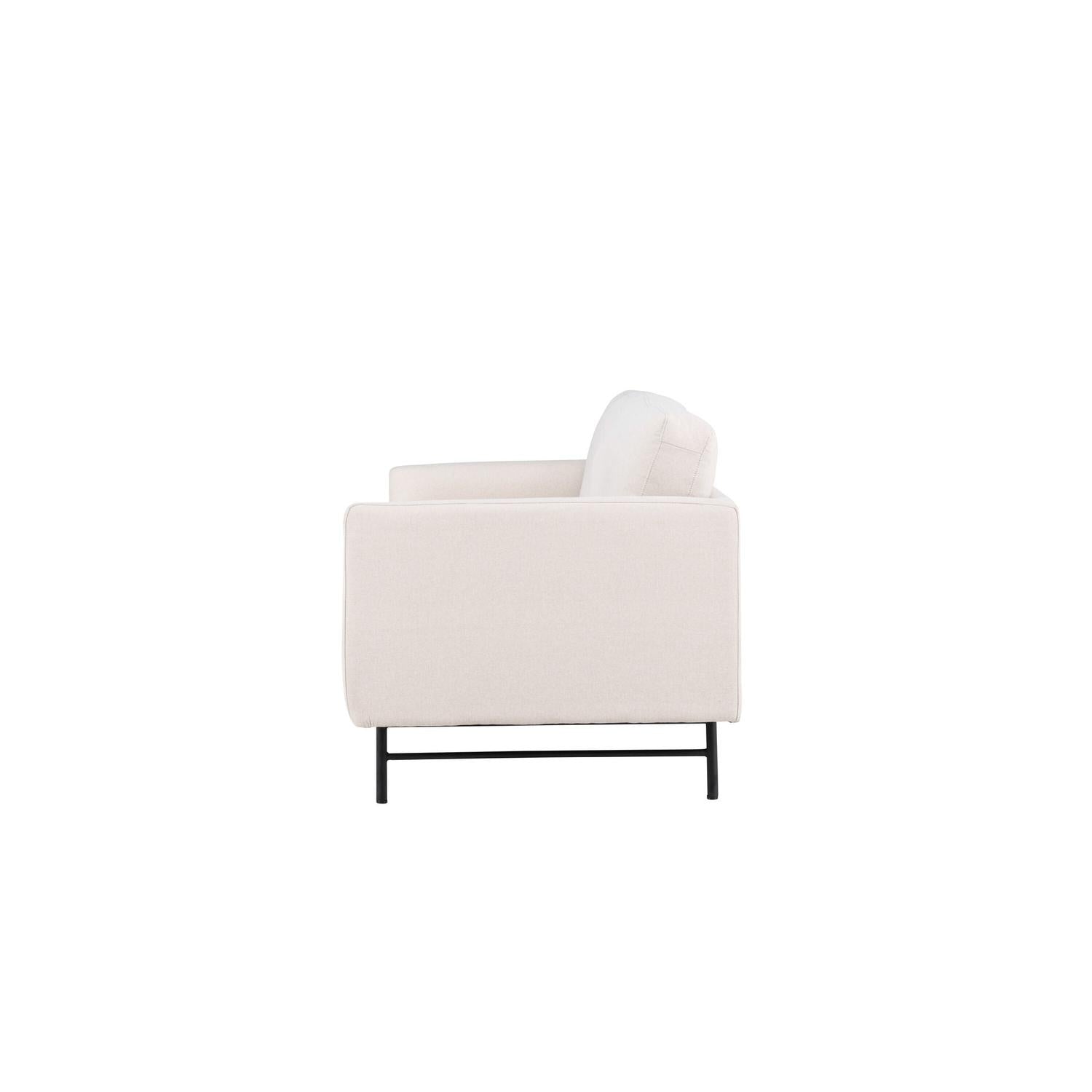3-Sitzer Sofa Sky - Weiß-3-Sitzer Sofas-Venture Home-le canapé