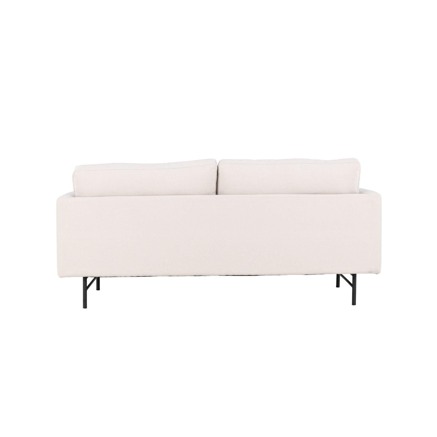 3-Sitzer Sofa Sky - Weiß-3-Sitzer Sofas-Venture Home-le canapé