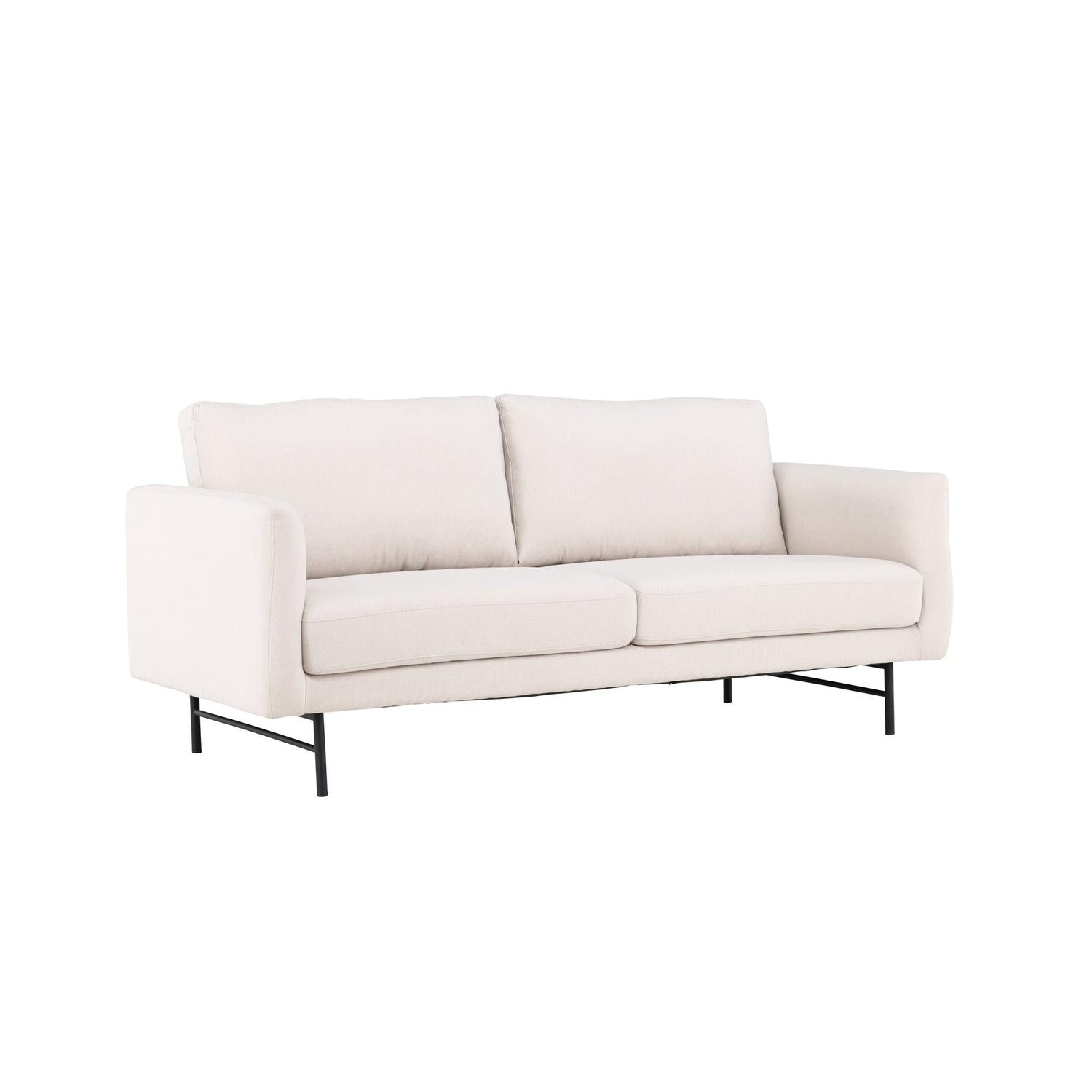 3-Sitzer Sofa Sky - Weiß-3-Sitzer Sofas-Venture Home-le canapé