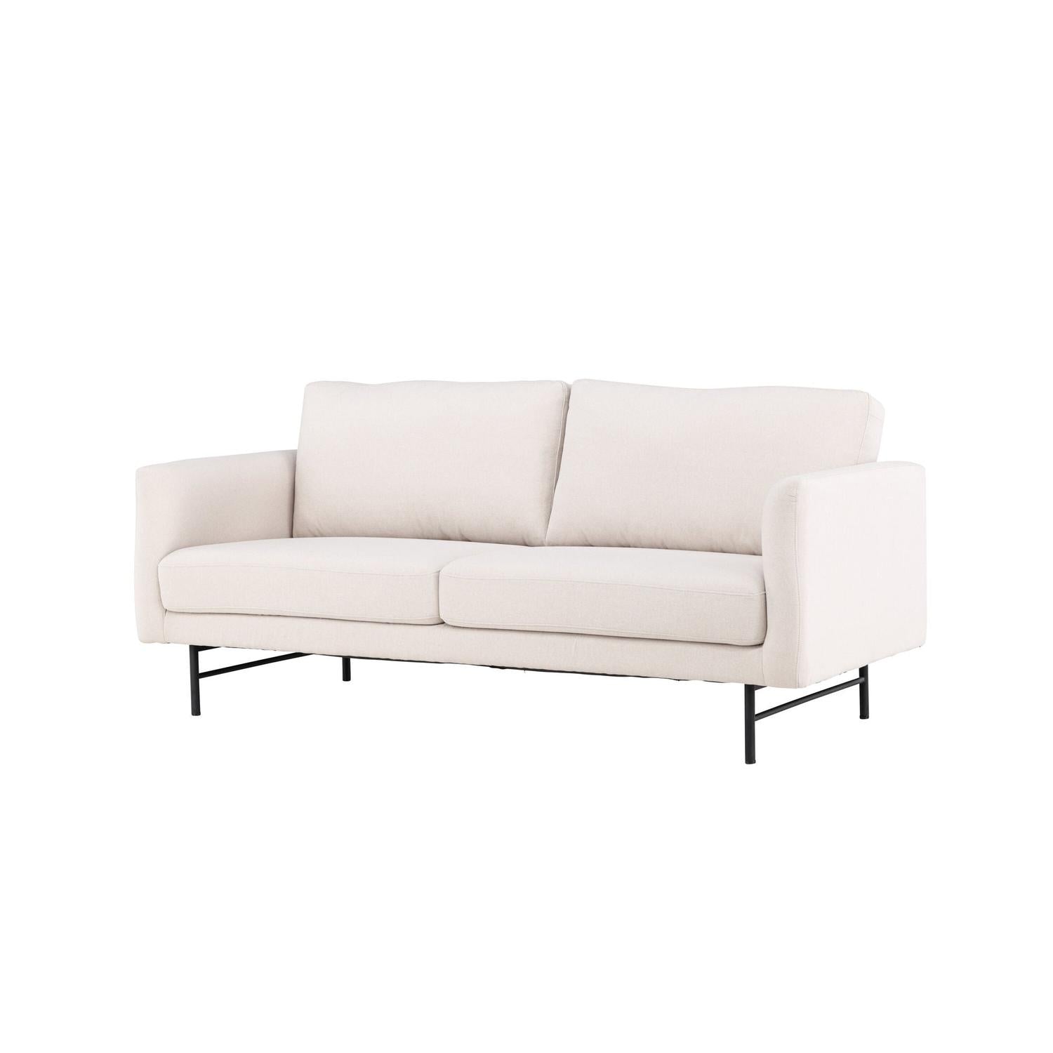 3-Sitzer Sofa Sky - Weiß-3-Sitzer Sofas-Venture Home-le canapé