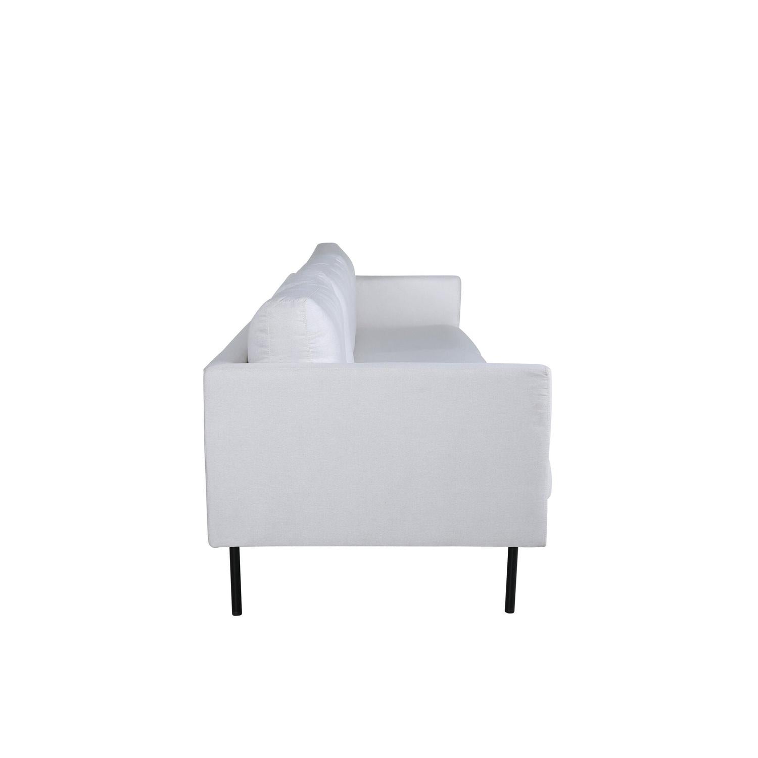 3-Sitzer Sofa Zoom aus Stoff - Beige-3-Sitzer Sofas-Venture Home-le canapé
