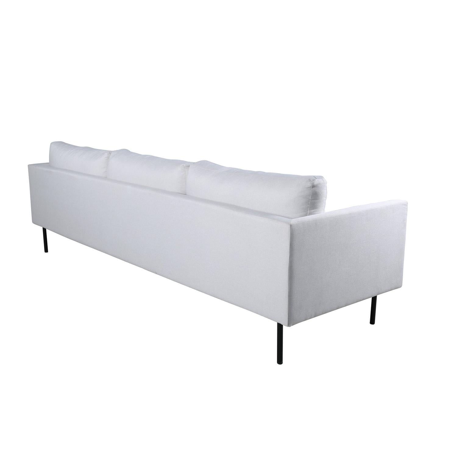 3-Sitzer Sofa Zoom aus Stoff - Beige-3-Sitzer Sofas-Venture Home-le canapé