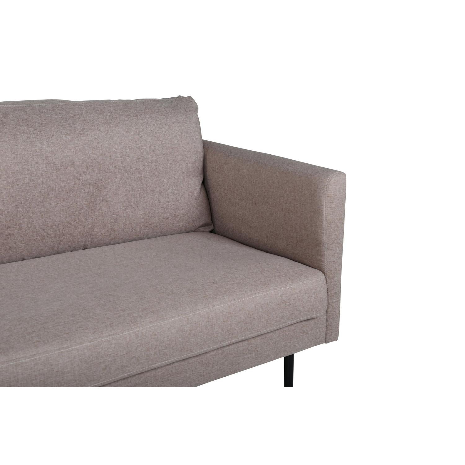 3-Sitzer Sofa Zoom aus Stoff - Braun-3-Sitzer Sofas-Venture Home-le canapé