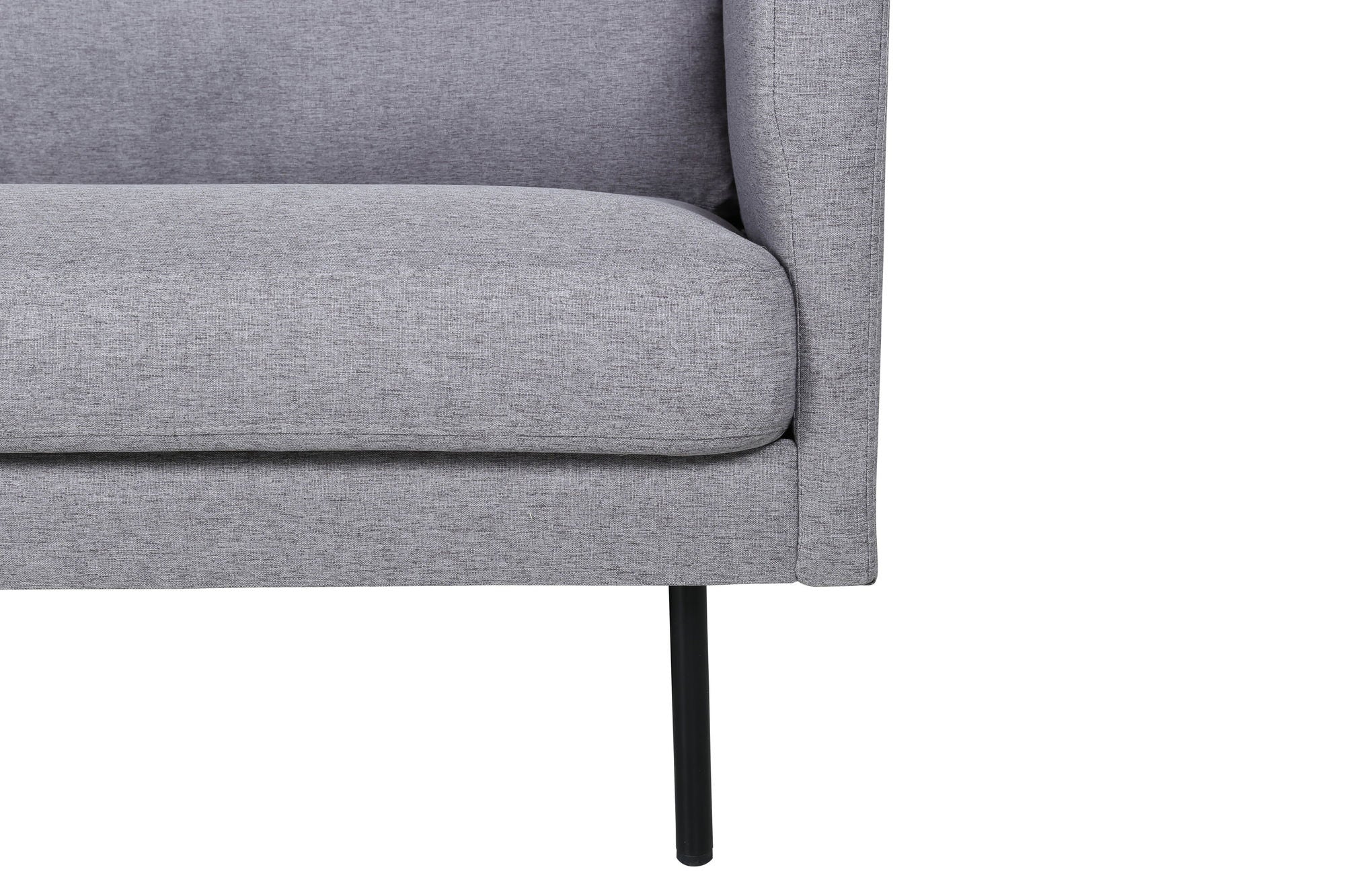 3-Sitzer Sofa Zoom aus Stoff - Grau-3-Sitzer Sofas-Venture Home-le canapé