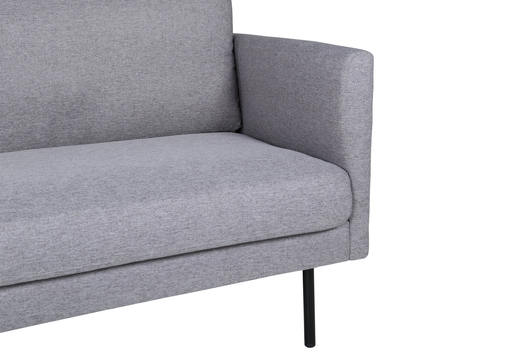 3-Sitzer Sofa Zoom aus Stoff - Grau-3-Sitzer Sofas-Venture Home-le canapé