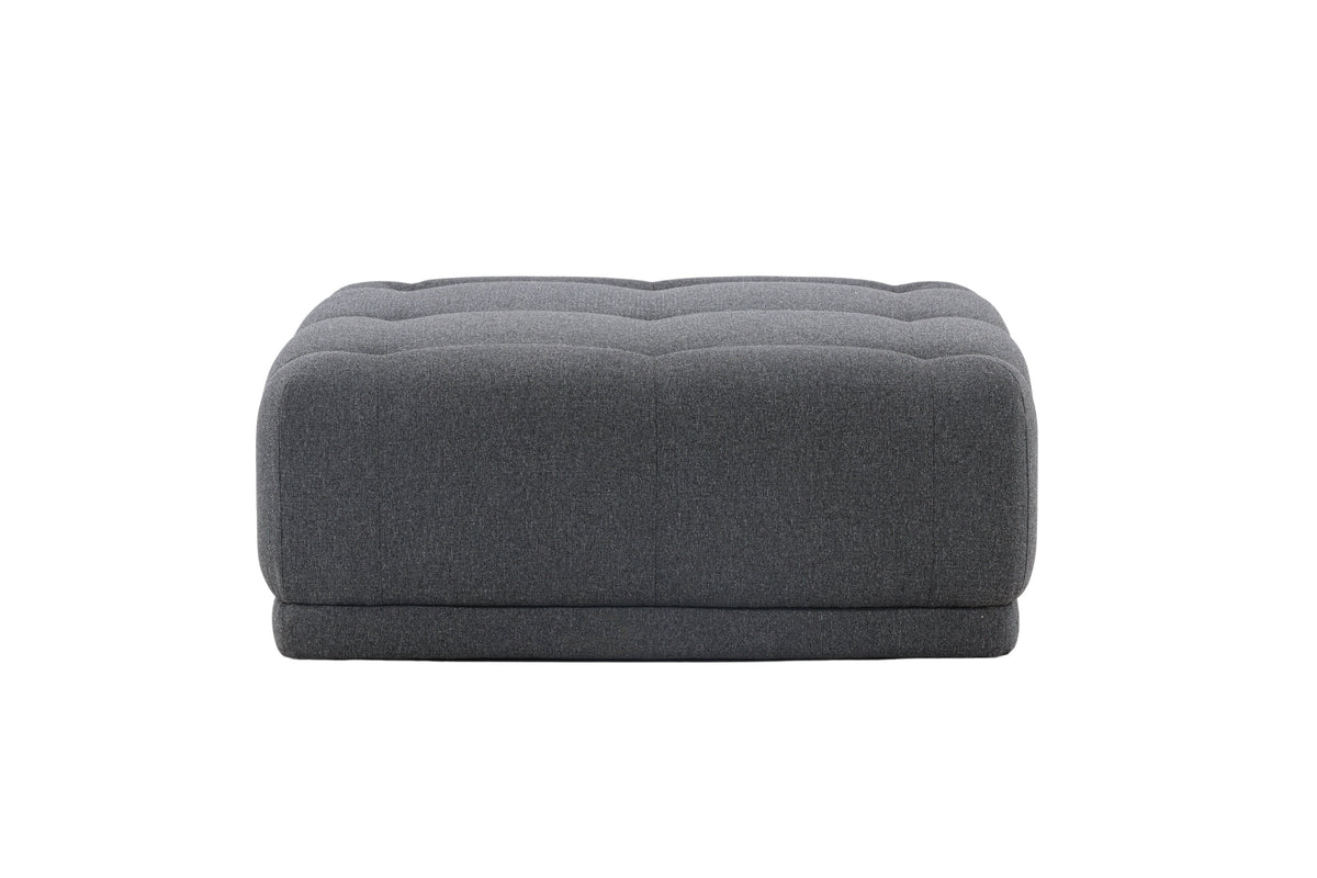 Pouf Turin mehrsitzig - Dunkelgrau - Venture Home - le canapé