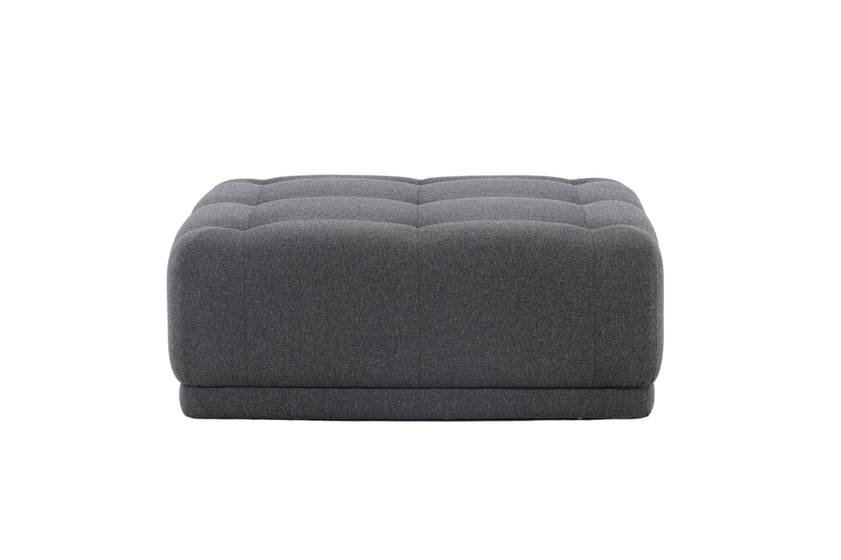 Pouf Turin mehrsitzig - Dunkelgrau - Venture Home - le canapé
