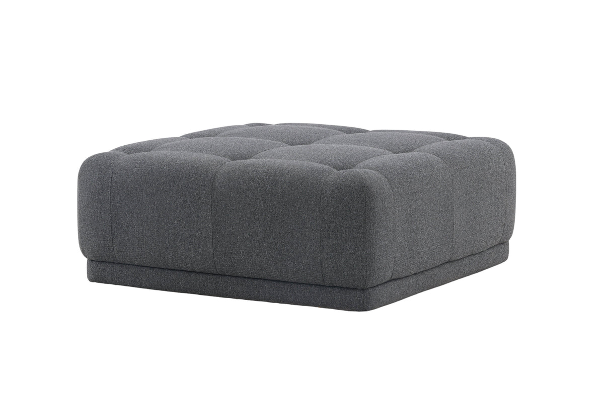Pouf Turin mehrsitzig - Dunkelgrau - Venture Home - le canapé