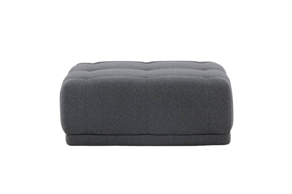 Pouf Turin mehrsitzig - Dunkelgrau - Venture Home - le canapé