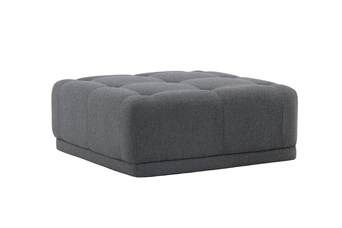 Pouf Turin mehrsitzig - Dunkelgrau - Venture Home - le canapé