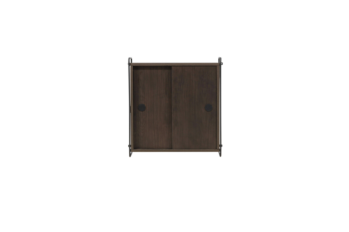 Wandschrank Paris 68cm mit 2 Türen - Mokka - Venture Home - le canapé