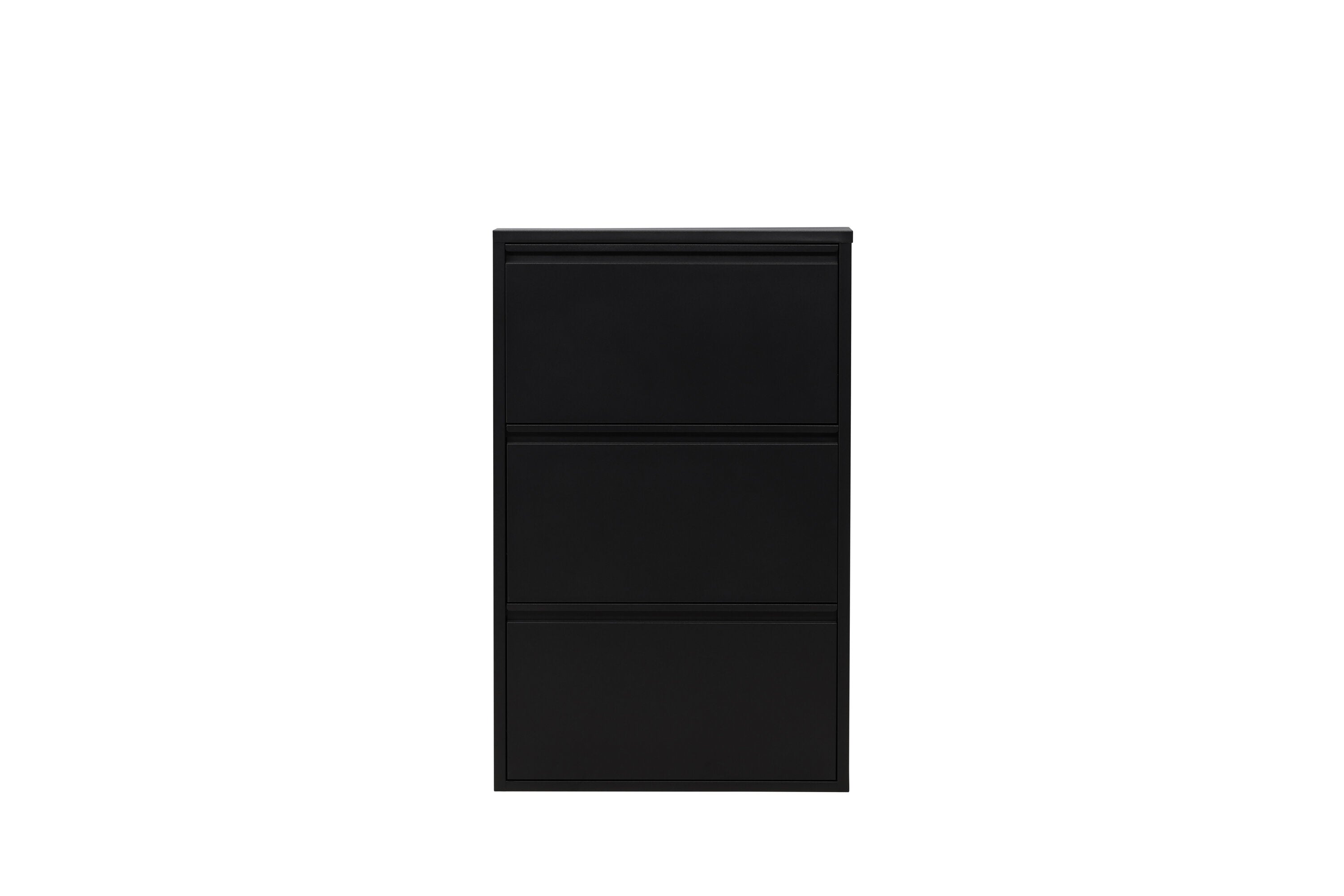 Schuhregal Bonito 65cm aus Metall - Schwarz - Venture Home - le canapé