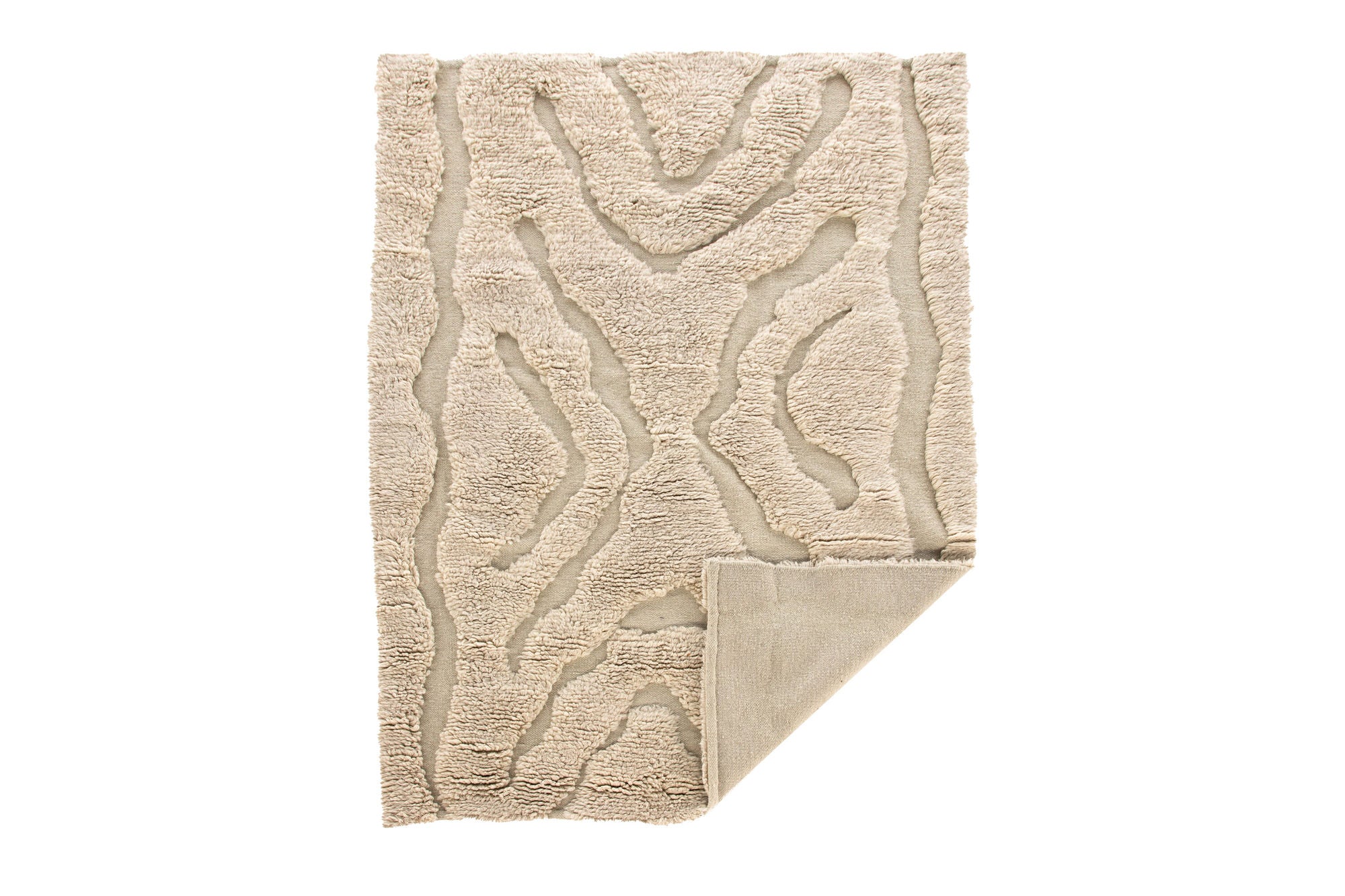 Teppich Trondheim x Josefin Lustig 200x300 - Beige/White-Teppich-le canapé