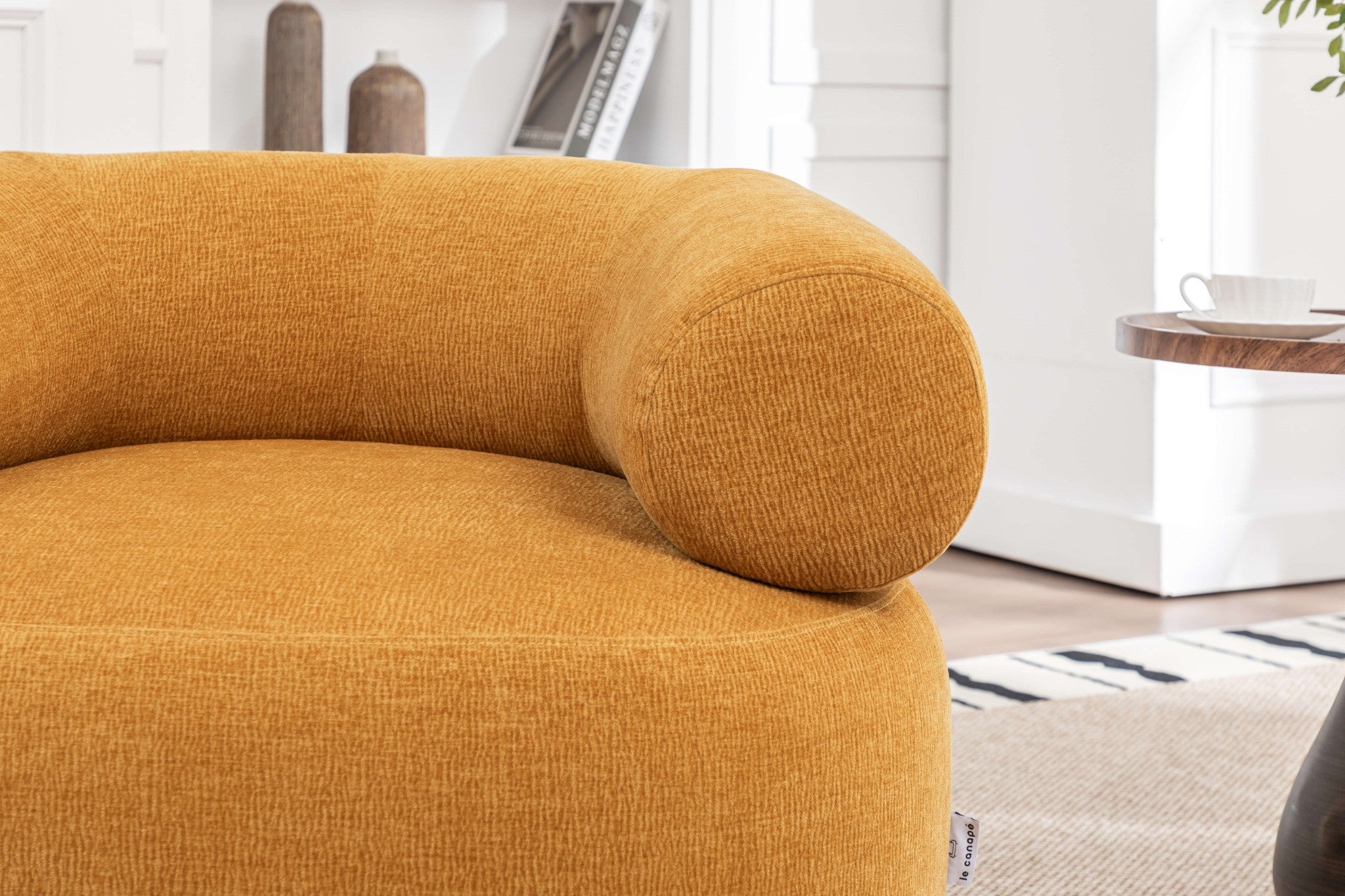 Lounge chair Max swivel - Bronze