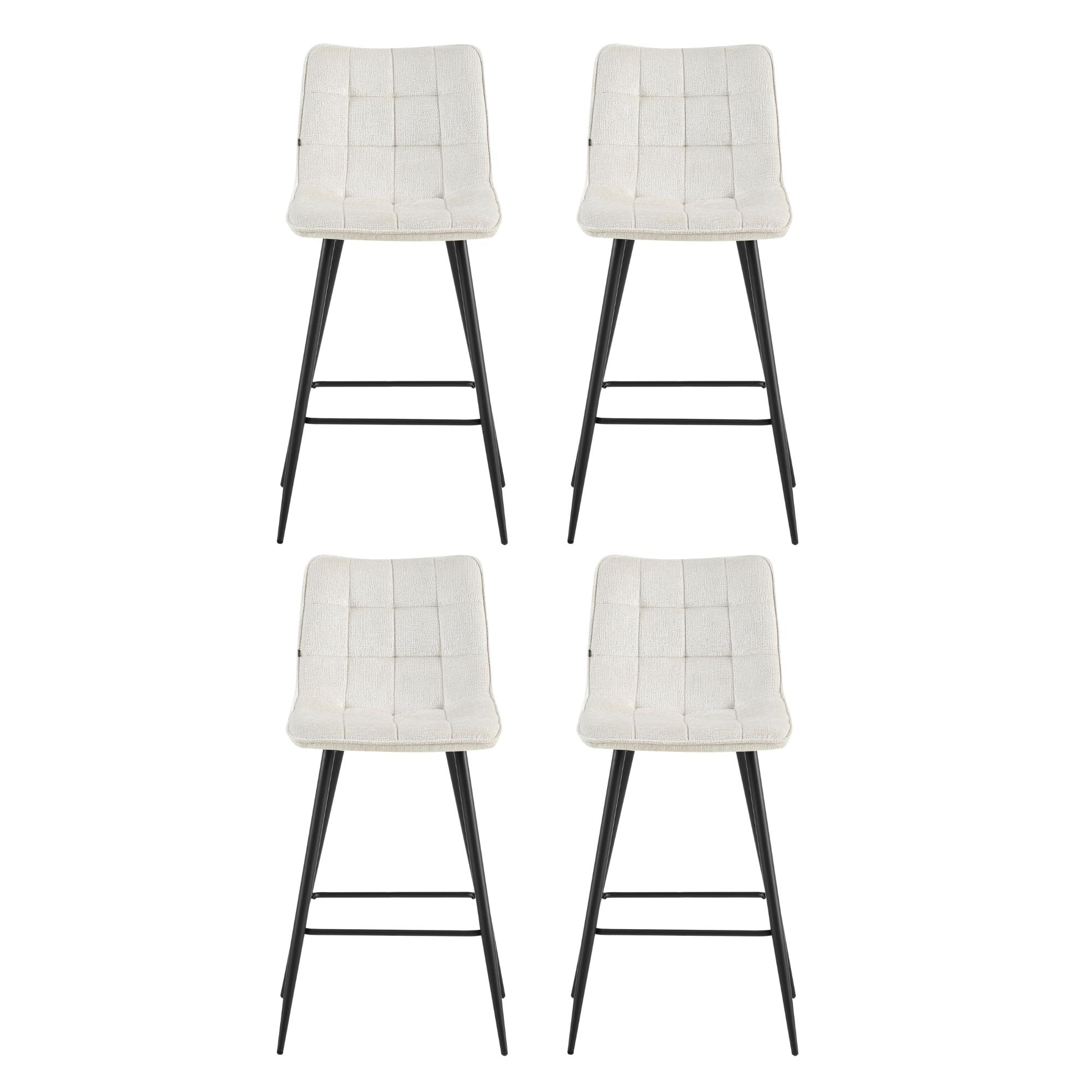4er-Set Barhocker Lucille aus Perfect Harmony - Beige
