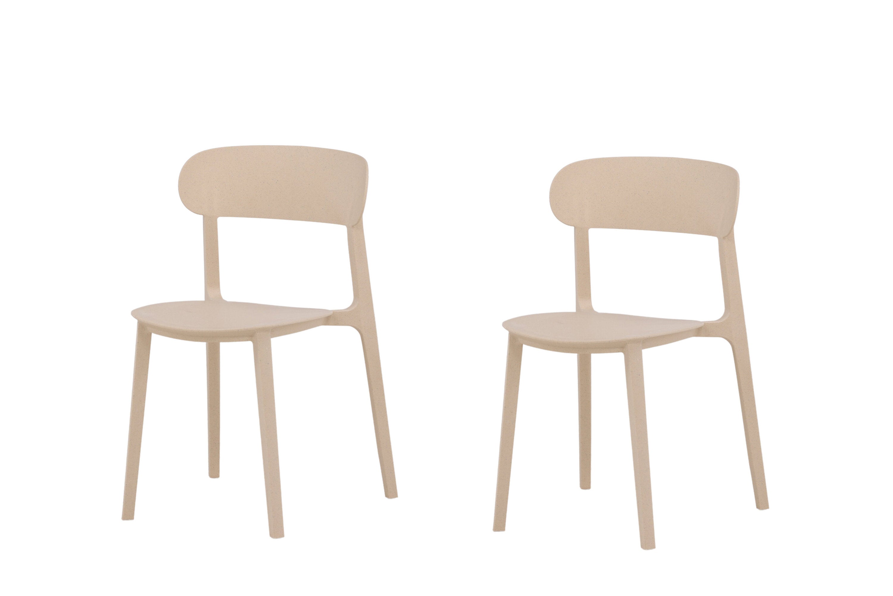 2er-Set Esszimmerstühle Åstol - Beige - Venture Home - le canapé