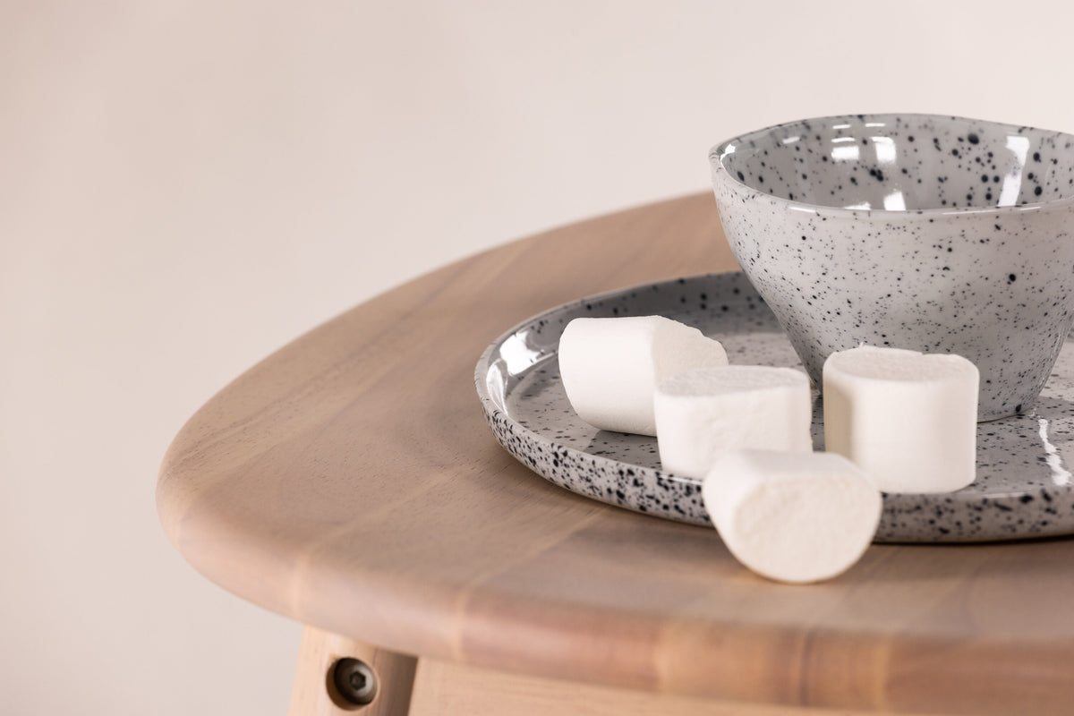 Barhocker Orust aus Massivholz mit Fußstütze - Weiß - Venture Home - le canapé