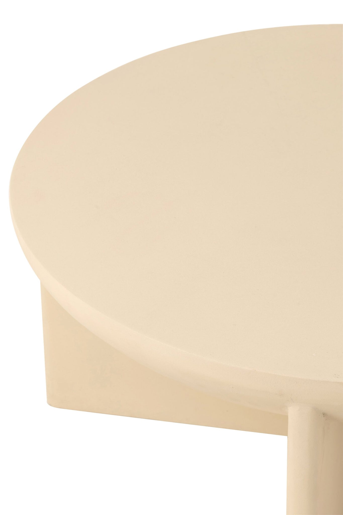 Couchtisch Halfy aus Mangoholz - Beige