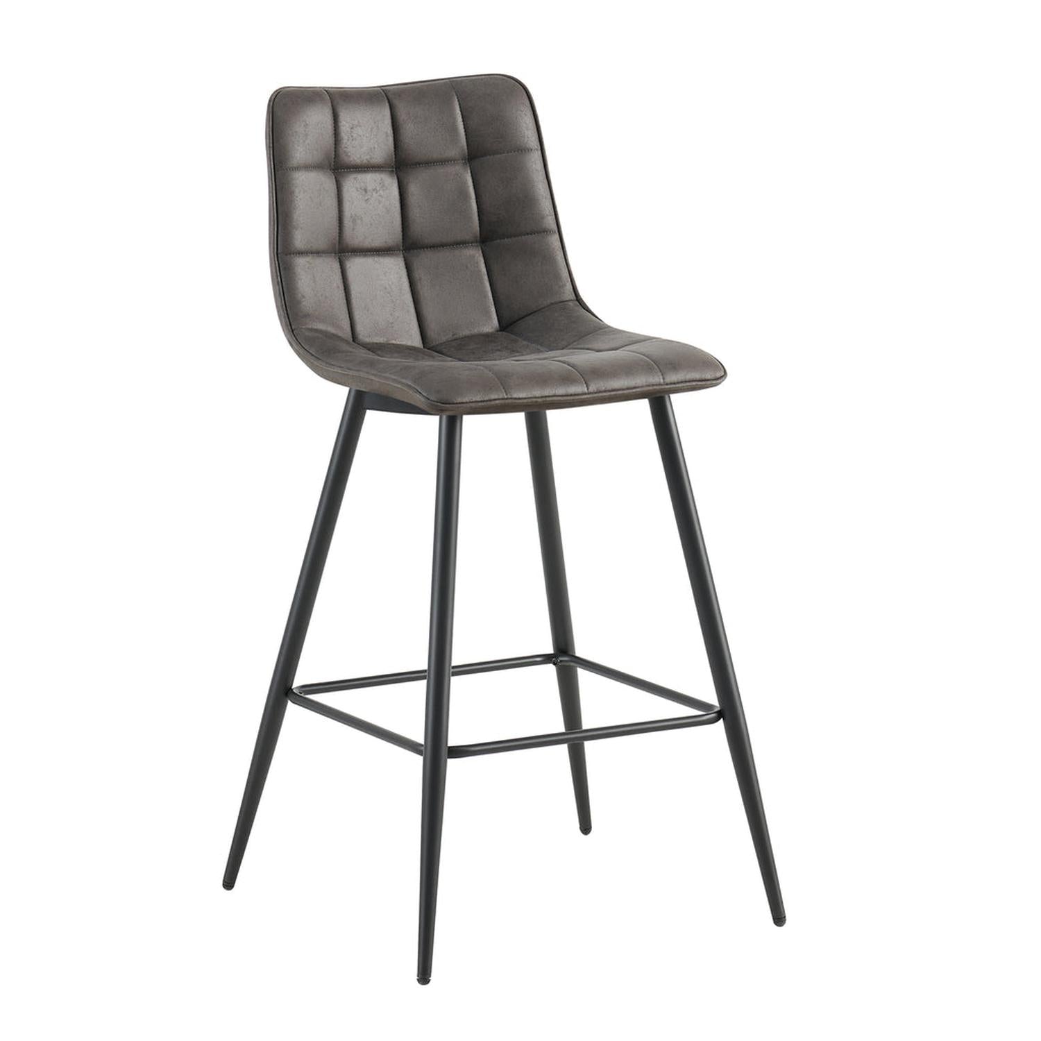 4er-Set Barhocker Lucille - Anthrazit-Barhocker-Benoa-le canapé