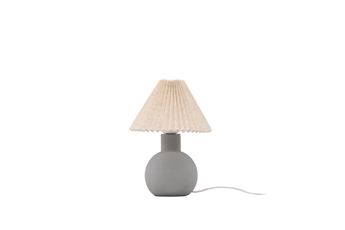 Tischlampe Älvsborg aus Stein - Grau - Venture Home - le canapé