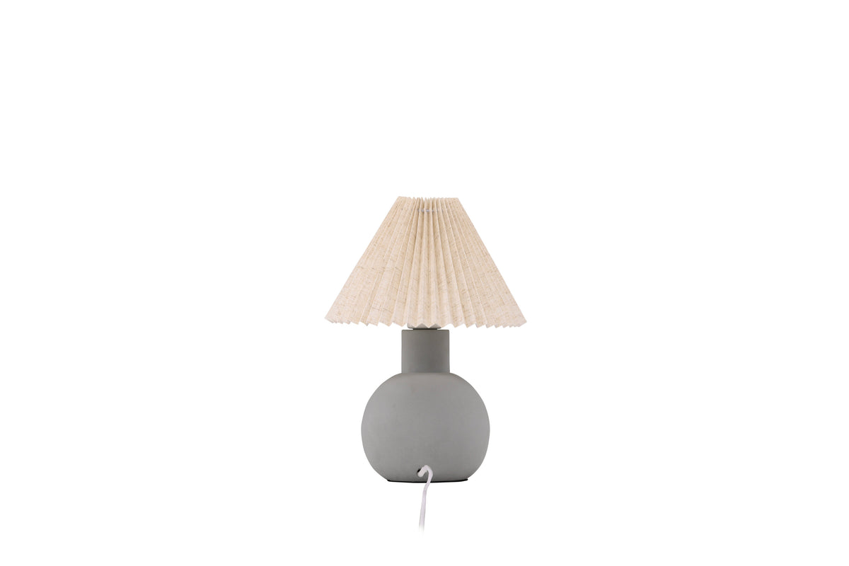 Tischlampe Älvsborg aus Stein - Grau - Venture Home - le canapé
