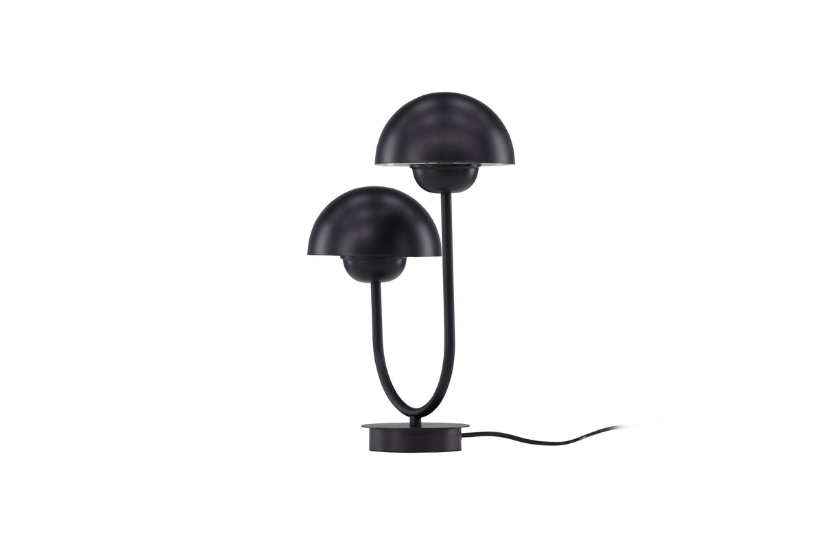 Tischlampe Lyckorna aus Metall - Schwarz - Venture Home - le canapé
