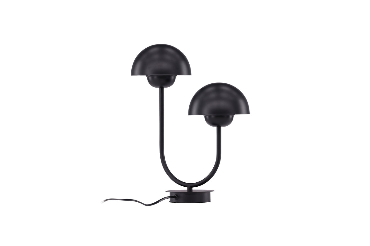 Tischlampe Lyckorna aus Metall - Schwarz - Venture Home - le canapé