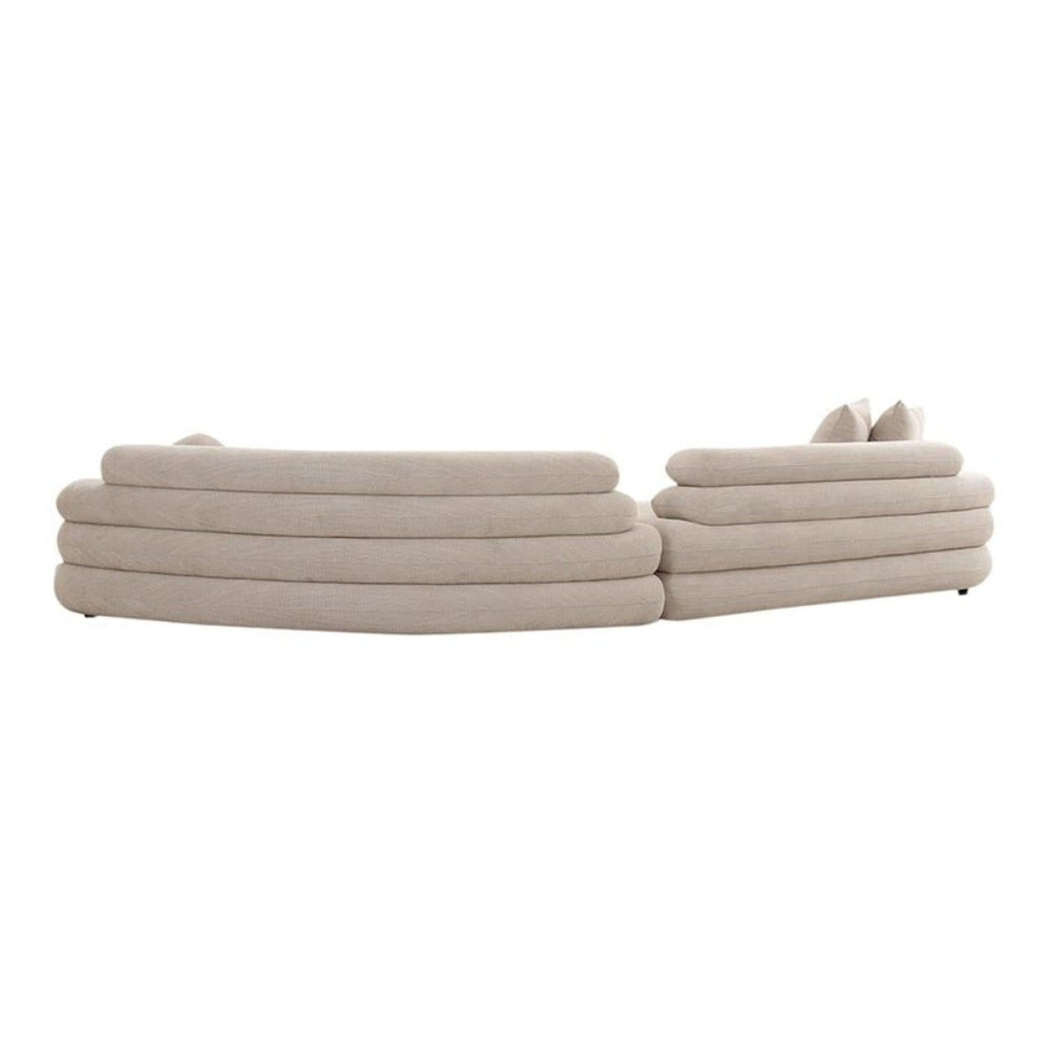 6-Sitzer Sofa Cairo - Beige-6-Sitzer Sofa-Pole to Pole-le canapé