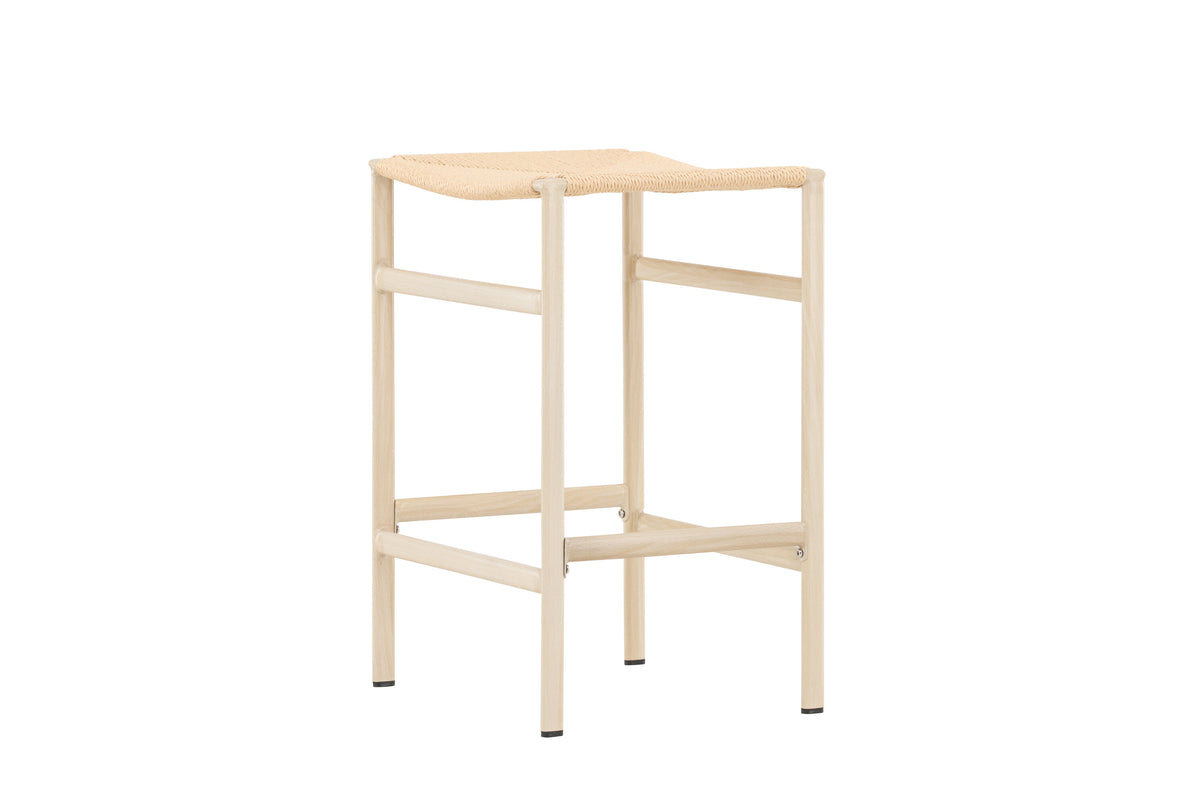 2er-Set Barhocker Polly aus Rattan - Beige - Venture Home - le canapé