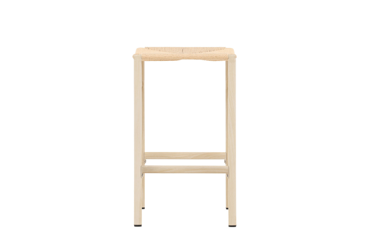 2er-Set Barhocker Polly aus Rattan - Beige - Venture Home - le canapé