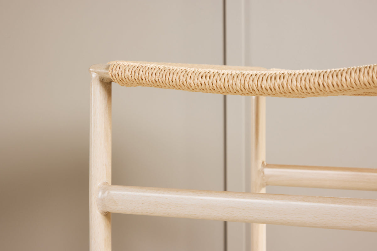 2er-Set Barhocker Polly aus Rattan - Beige - Venture Home - le canapé