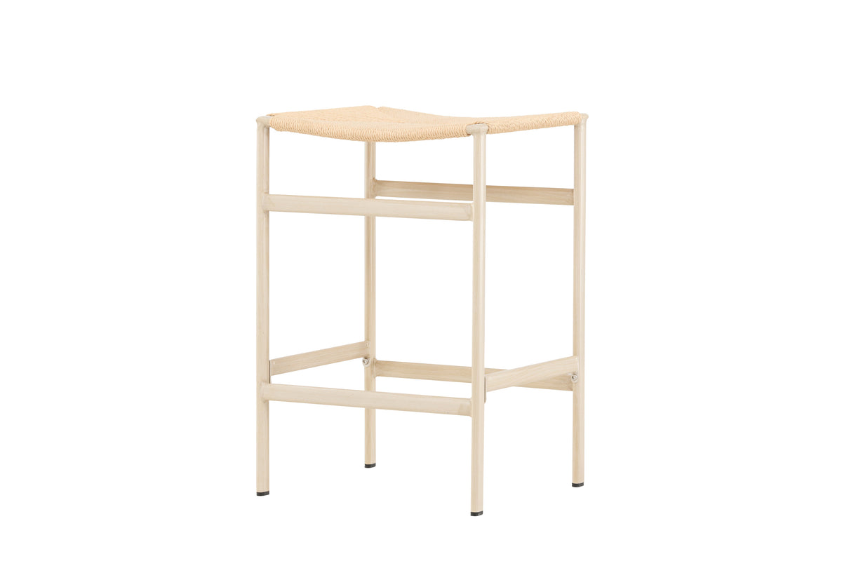 2er-Set Barhocker Polly aus Rattan - Beige - Venture Home - le canapé