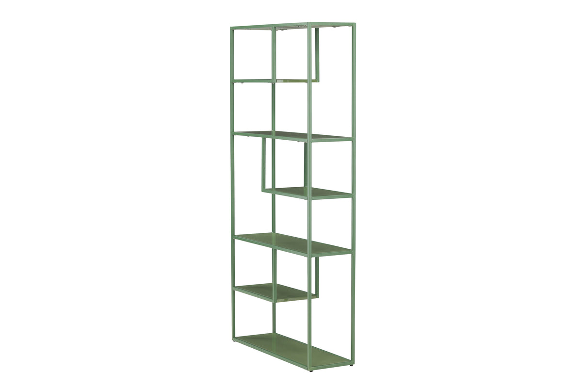 Bücherregal Staal 164cm aus Metall - Grün - Venture Home - le canapé