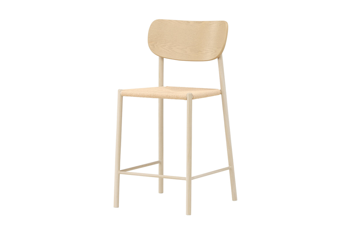 Barhocker Polly aus Rattan - Beige - Venture Home - le canapé