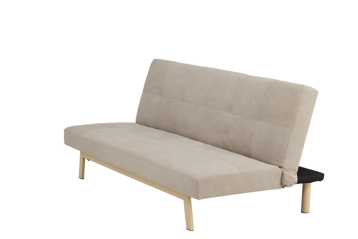 Schlafsofa Bodil ausklappbar - Beige - Venture Home - le canapé
