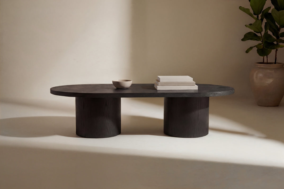 Couchtisch Narvik 120cm - Schwarz - Venture Home - le canapé